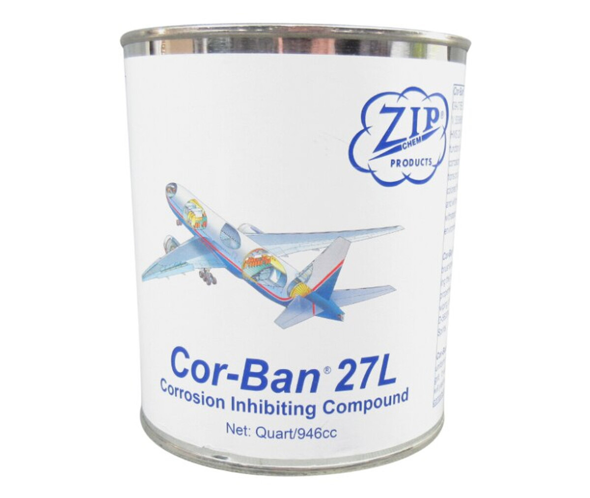 Zip-Chem Cor-Ban 27L Corrosion Inhibitor 1 Pint Can